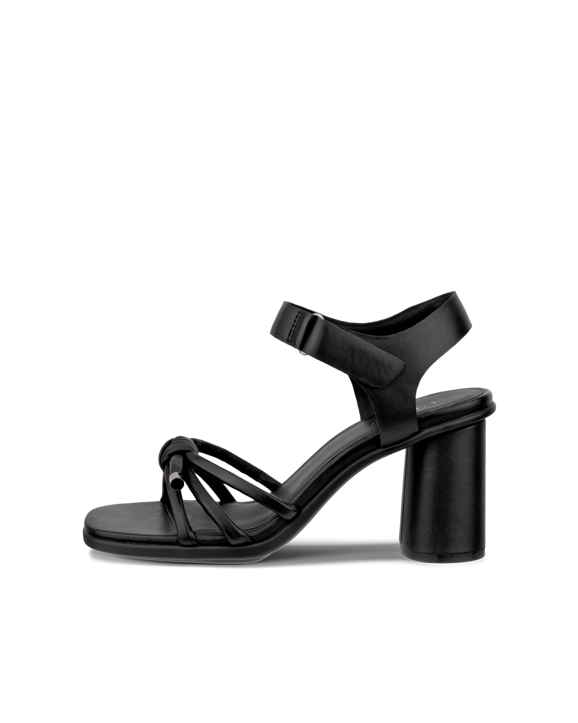 ECCO SCULPTED ALBA 65 - Højhælet sandaler i læder til damer - Sort - 39