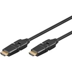 Højhastigheds HDMI-kabel 360° med Ethernet, 5m