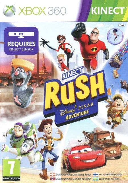 Kinect Rush: A Disney Pixar Adventure (Beg) - Utan manual