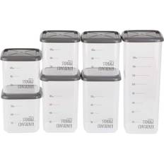 Wahei Phrases Storage Container 7 Piece Set Food Accessories Storage Style Lab AME-7194