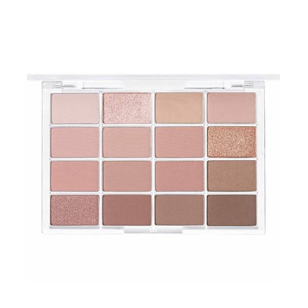 WAKEMAKE - Soft Blurring Eye Palette - 14g - 05 Mute Coral Blurring - Brown