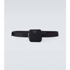 Prada Woven nylon belt - black - 95CM