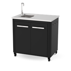COZZE Outdoor Küche/- Schrankmodul 90 cm mit Spüle