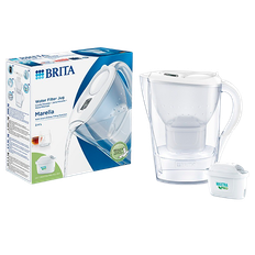 Brita kande 2,4 L marella cool white + (1 stk)