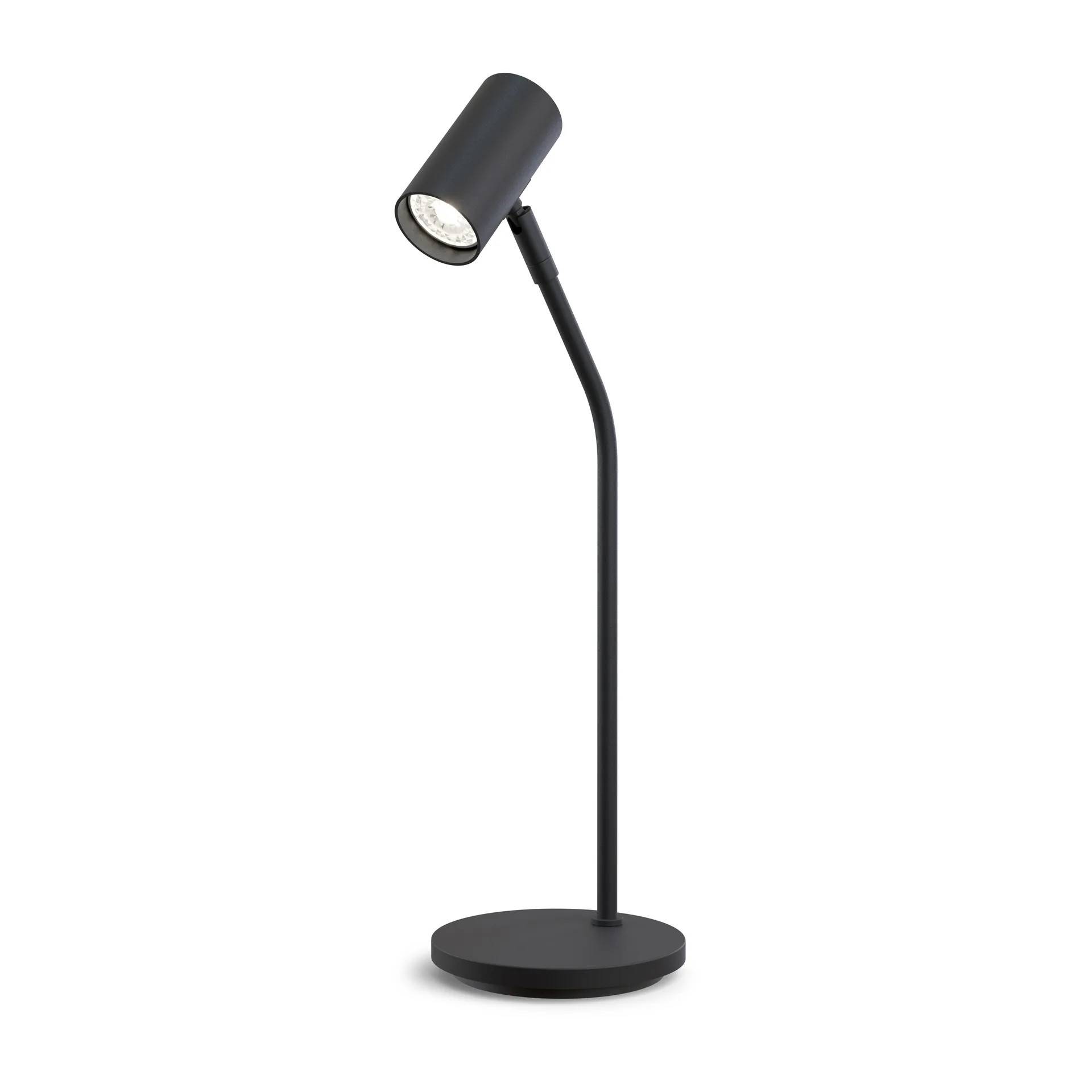 Belid Tyson bordlampe Ø5,5 cm Sortstruktur