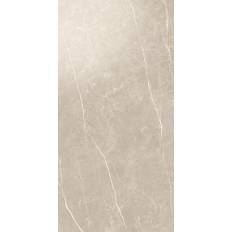 Glaciär, Gulv- og vægflise, Greige, beige, poleret, 60x120 cm