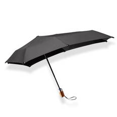 Mini automatic deluxe umbrella, pure black