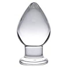 Fused Wide Glass Buttplug