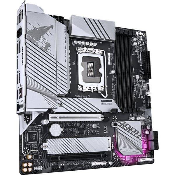 Bundkort - GIGABYTE - B760M AE WF6E GEN5 - Micro-ATX-format - Intel B760-chipsæt - WiFi 6E & PCIe 5.0