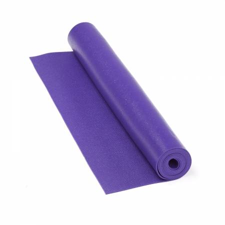 Rishikesh XL Premium Yogamåtte - 200x60 cm. x 4,5 mm. Blomme