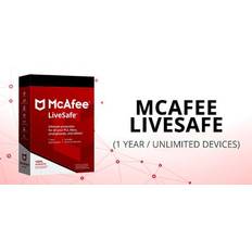 McAfee Livesafe 2021 (1 YEAR / UNLIMITED DEVICES)