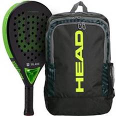 Pack Wilson Blade Elite v2 Padel 2 2024 + Head Backpack Yellow