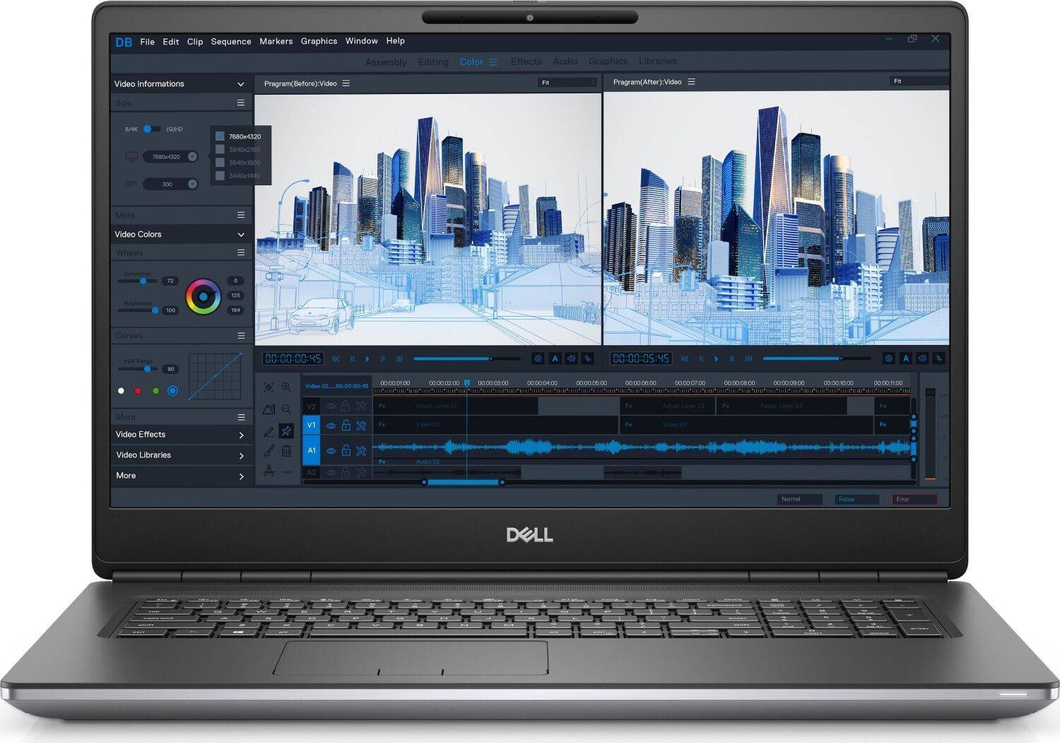 Dell Precision 7760 | i7-11850H | 17.3" | 32 GB | 1 TB SSD | FHD | RTX A3000 | Win 11 Pro | FR
