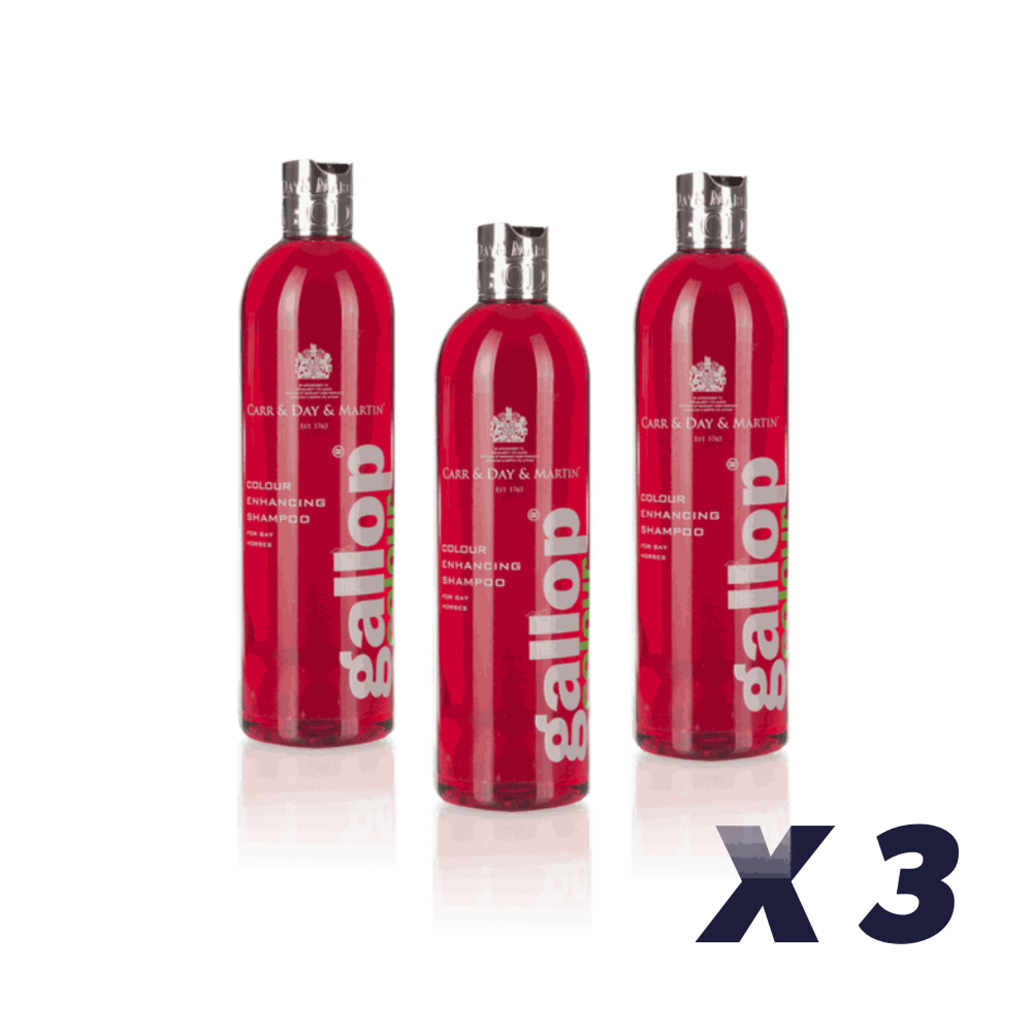 CDM BRUN Gallop Colour 500ml - 3 x 500 ml