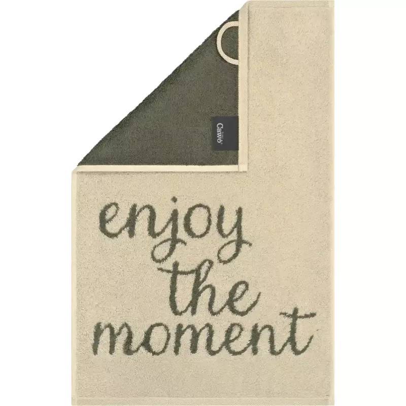 Handduk 30x50 enjoy the moment 100-16