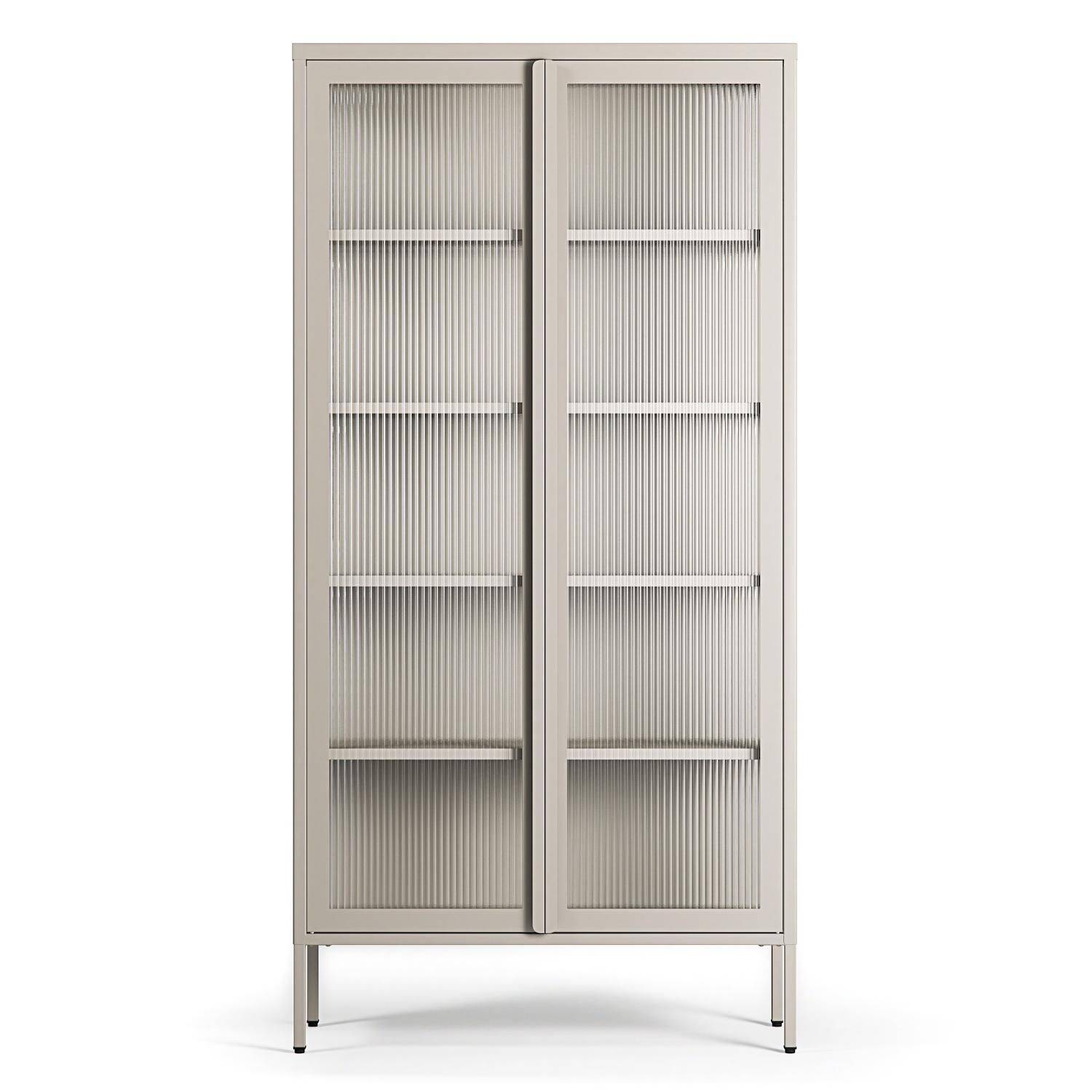 Store Skab 90x180 cm Pebble Grey.