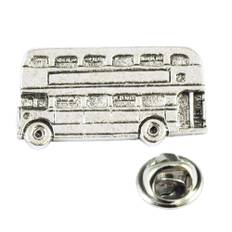 Bus Pewter Lapel Pin Badge