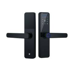 Smart Door Locks Home Wifi Smart Door Lock Biometric Fingerprint Card Password Key Usb One Size vit