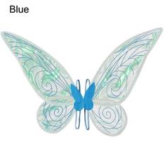 Halloween kostymer Fairy Wings Dress-Up Wings blue