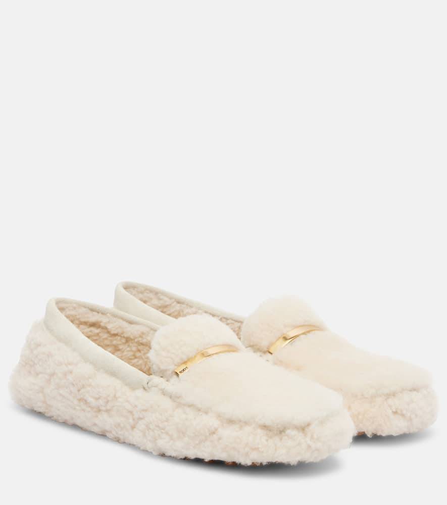 Tod's Mocasines Gommino con ante - blanco - EU 41
