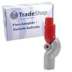 Trade-Shop Flex-adapter, fogfäste kompatibel med Dyson V12 Detect Slim, Slim Absolute, Slim Complete, Slim Motorhead SV26 SV30 V10 slim