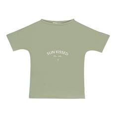 Petit Crabe Badebluse - Luna - UV50+ - Olive - Petit Crabe - 2-3 år (92-98) - Badetøj