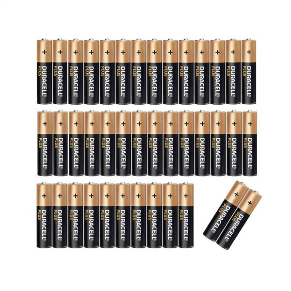 Duracell LR03/AAA Alkaline PLUS Batterier 1,5 V, 40 stk..