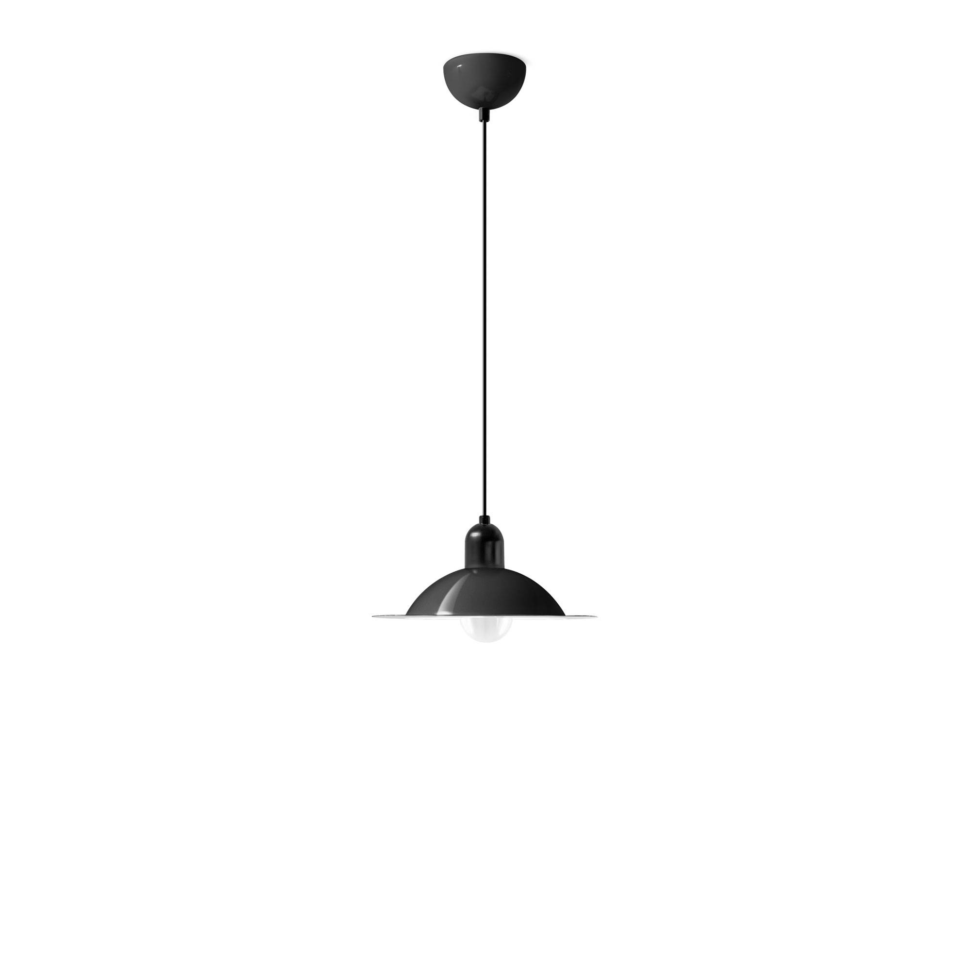 Stilnovo - Lampiatta Suspension 28 Black/White - Pendellampor - De Pas, D'Urbino & Lomazzi - Svart