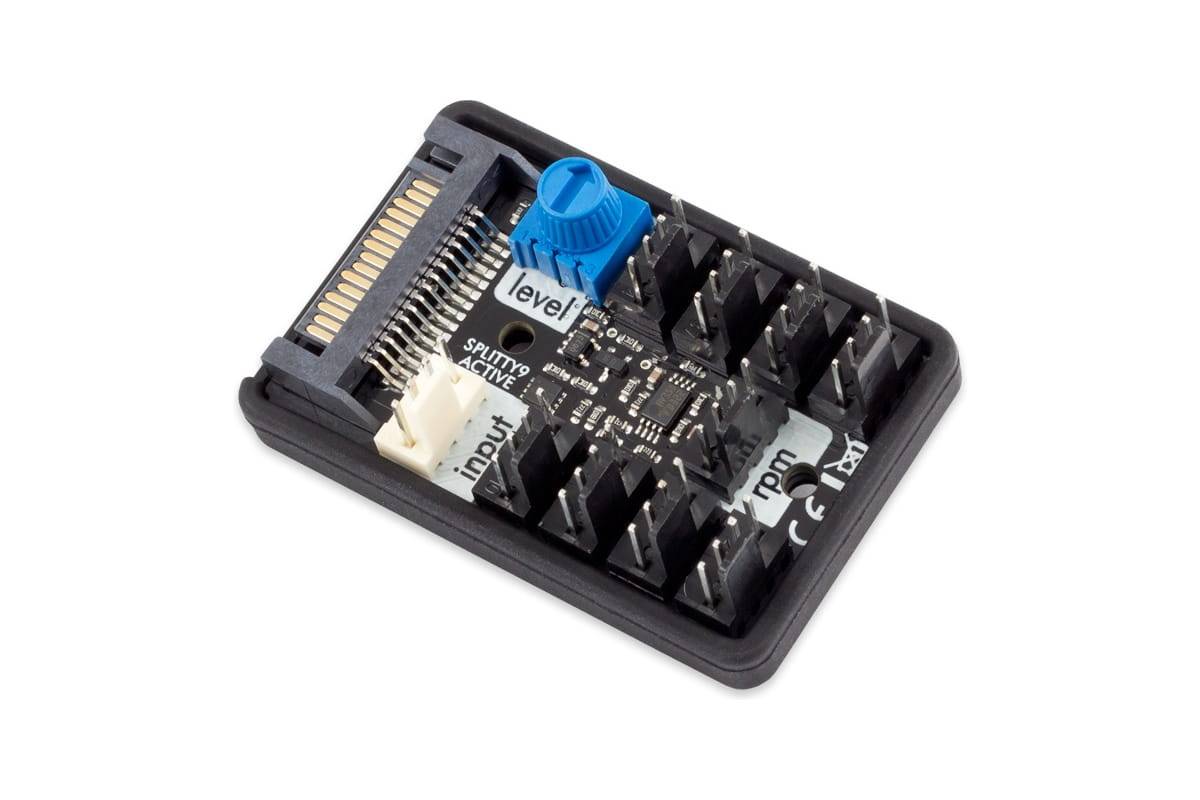 Aquacomputer SPLITTY9 ACTIVE - aktiver Splitter für bis zu 9 PWM-Lüfter