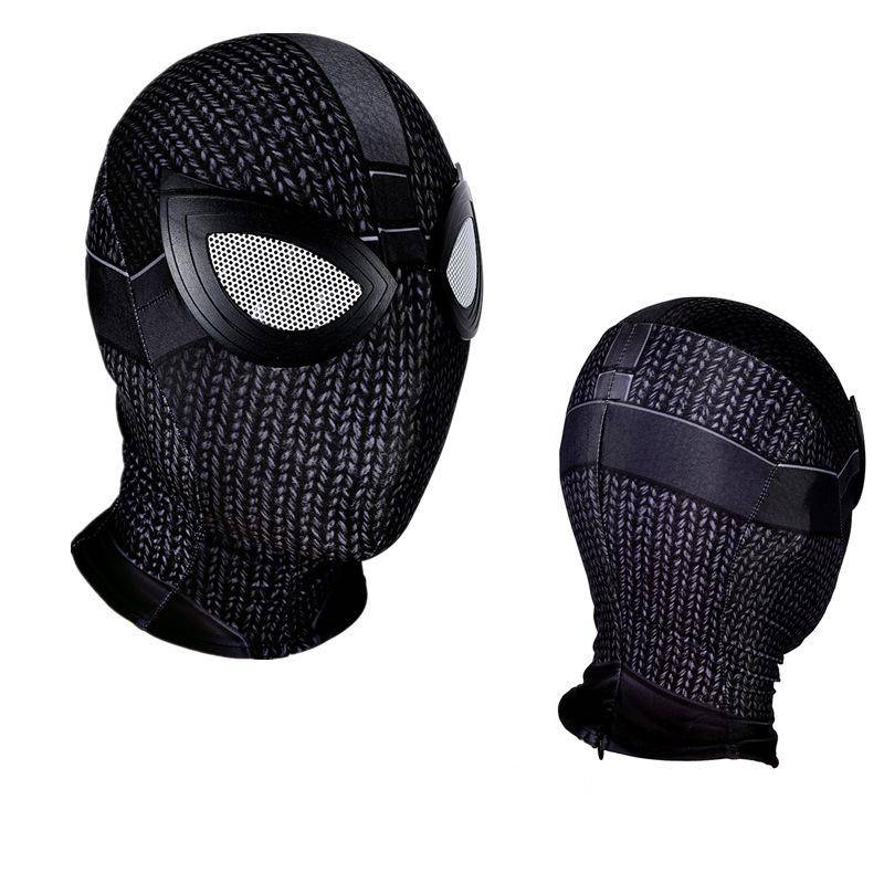 3D Digitaltryckt Spindelmannen Bodysuit Halloween Cosplay Kostym för Vuxna Barn med Mask Huvuva gray