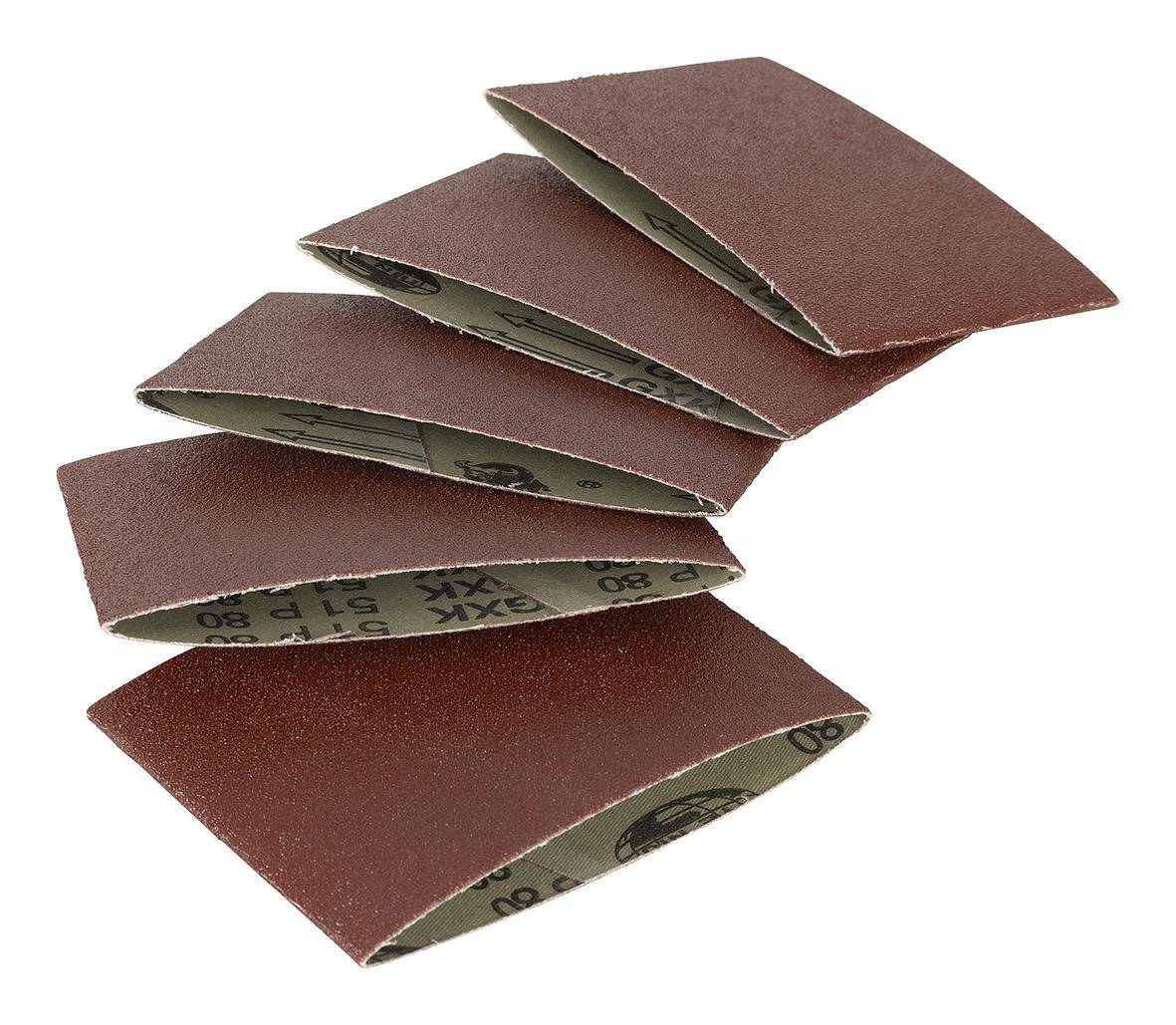 PELA 532852 Sliphylsa 5-pack, till satineringsmaskin 509658 Kornstyckorlek #80