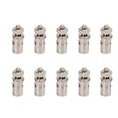 10 St/set Tryckstångskontakt Länkagestoppar, 1,3 Mm Servo Push Rod Connector Justerbar Push Rod Connector Länkagestopp, Nylonkontrollhorn Z Push Rods Delar för RC Flygplansmodell Flygplansbåt