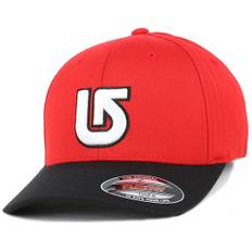 Burton - Röd flexfit Keps - Striker Process Red Flexfit @ Hatstore