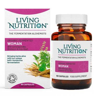 Living Nutrition Women – kvinnors hälsa 60 kaps