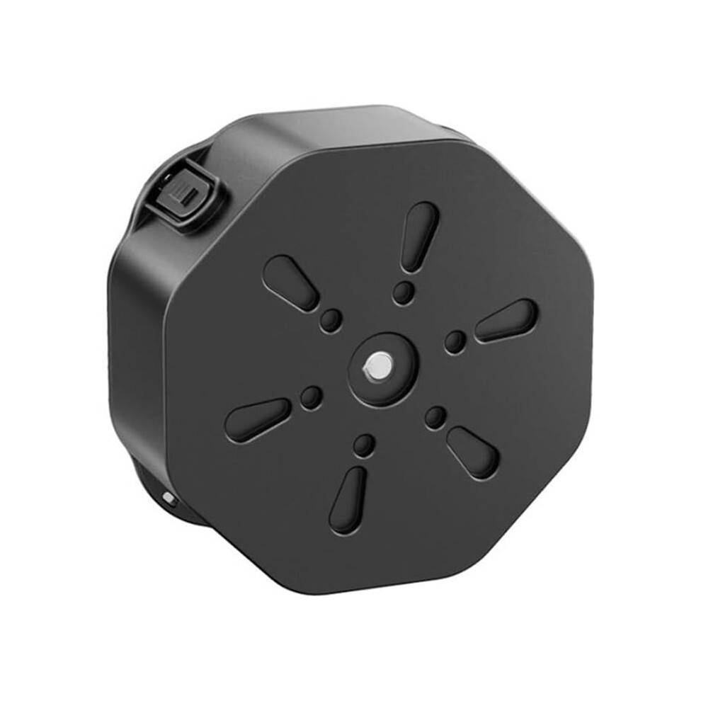 Fishing Camera Reel Fish Finder Reel Hand-Crank Reel Instrument Winding Drum Bracket Base Fixation Screen Wheel Black