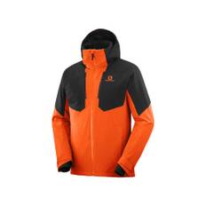 SALOMON | STRIDE SKIJAKKE | HERRE (Farve: Rød, Størrelse: XL)