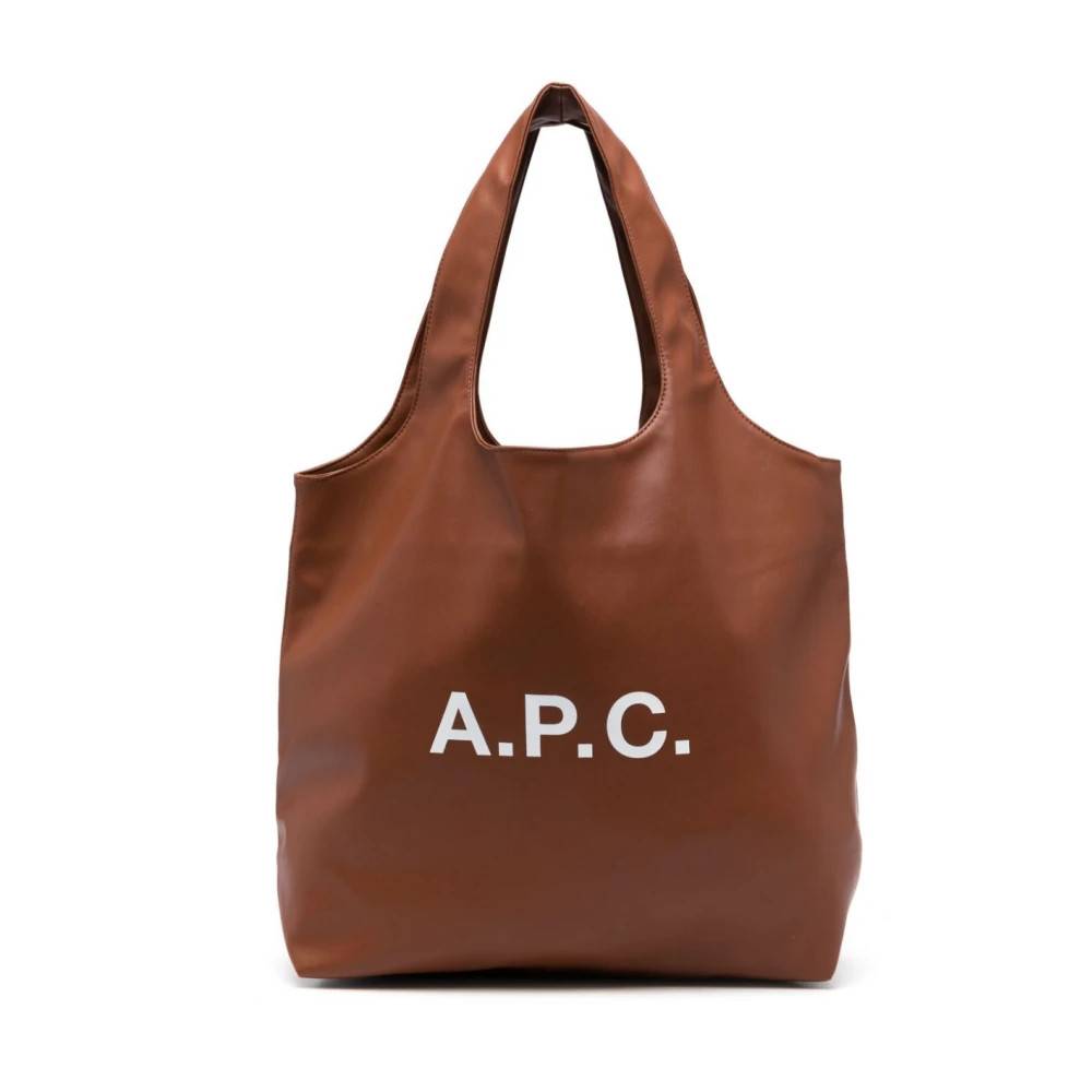 A.P.C. Tote Ninon - Tasker - Herre - Brun - ONE SIZE -