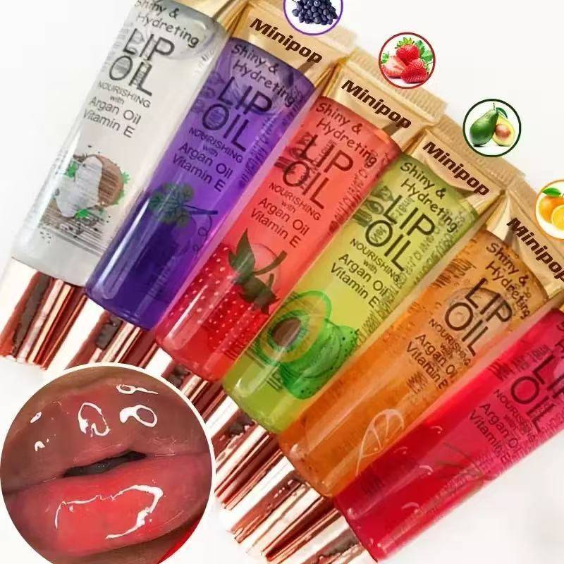 6pcs Colors Mirror Watery Lip Glaze, Shiny Moisturizing Lip Gloss Pearlescent Glitter Long-lasting Gloss Lip Oil Lips Makeup