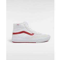 VANS Skate Crockett High Shoes (white/red) Unisex White, Size 38