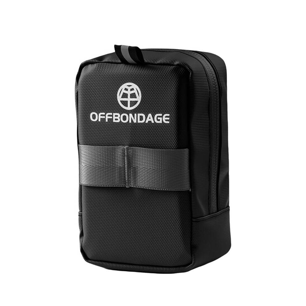 OFFBONDAGE Bicycle Tail Bag Ultra-Light Waterproof Saddle Bag Mountain Bike Road Bike Rear Tool Bag Black