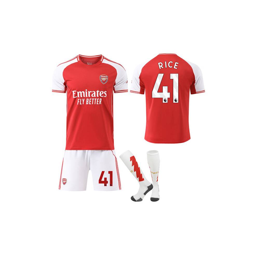 Arsenal FC Hjemmebanetrøje nr. 41 Børnesæt med sokker
