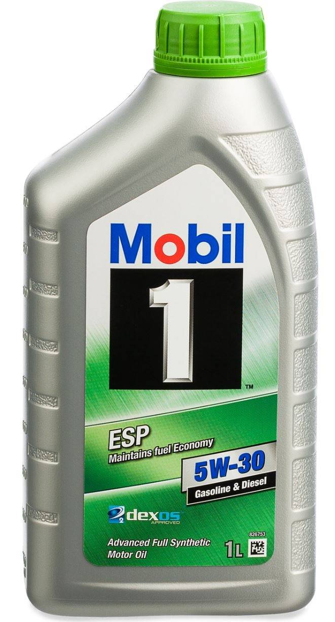 Mobil 1 ESP 5W-30 4L Mobil - Motorolja - VW - Toyota - Mercedes - BMW - Audi - Peugeot - Skoda - Kia