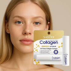Collagen Läppbalsam | Näring & Fukt För Mjuka Läppar | Gladkropp