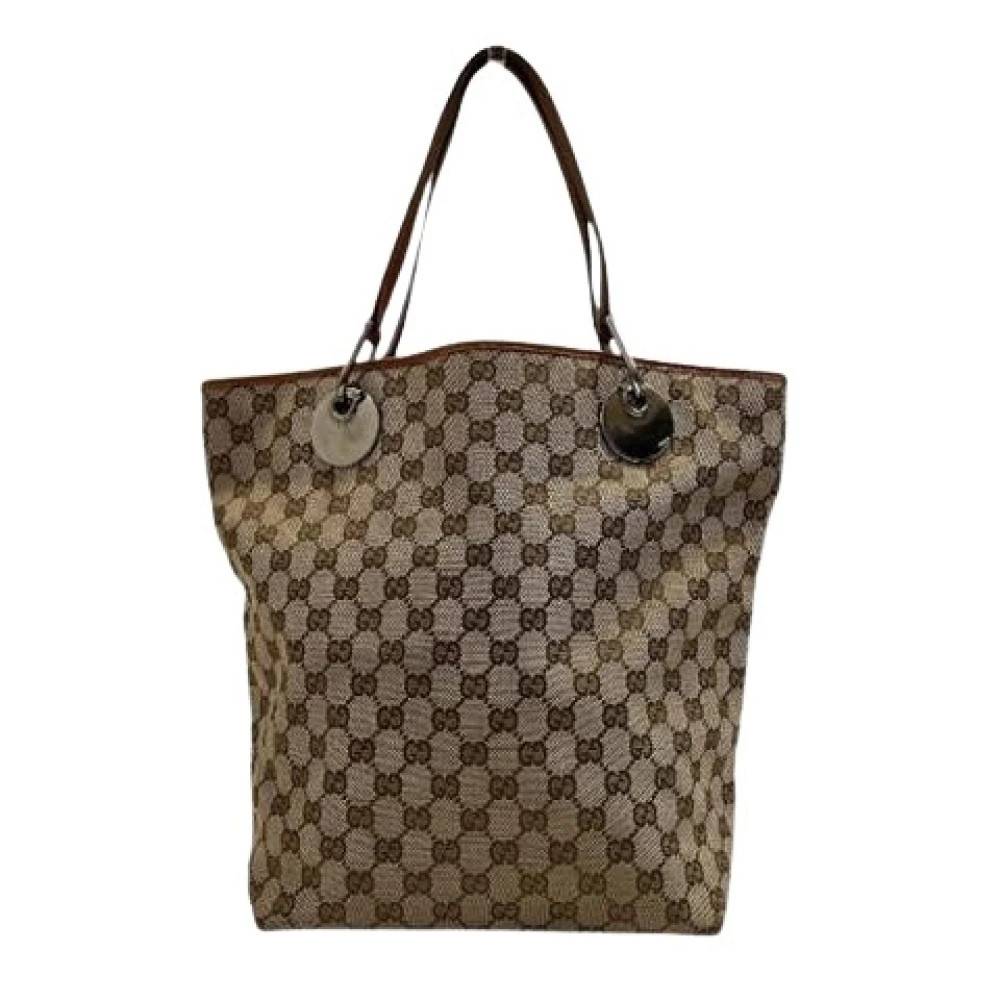 Gucci Vintage Pre-owned Vintage Tote Bag - Vintage - Dame - Beige - ONE SIZE - Uld