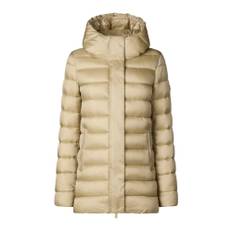 Save The Duck, Jakke, Dame, Beige, XL, Uld, Vinterfrakke