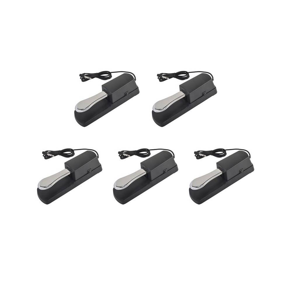 5X Sustain Damper Pedal Piano Keyboard for Electric Piano Electronic Keyboard Electronic Piano Pedal