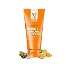 NUTRIGLOW Advanced Organics Vitamin C Lightening Sunscreen SPF50 PA+++ for Sun Protection, Quick Absorb, All Skin Types 100gm