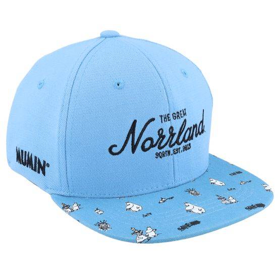 SQRTN - Blå snapback Keps - Kids Cap Mumin Blue Snapback @ Hatstore