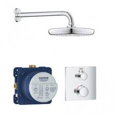 Grohe Tempesta 210 brusesystem til indbygning u/håndbruser - Krom