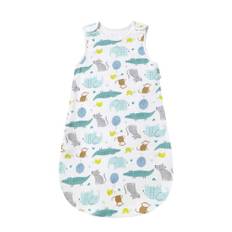 Mosebears Baby Sovsäck Sommar söt Djur Tecknad Tvättbar filt 1,0 Tog för Flickor och Pojkar Bärbar filt ärmlös Sovsäck (Krokodil, XL(18-24 månader))